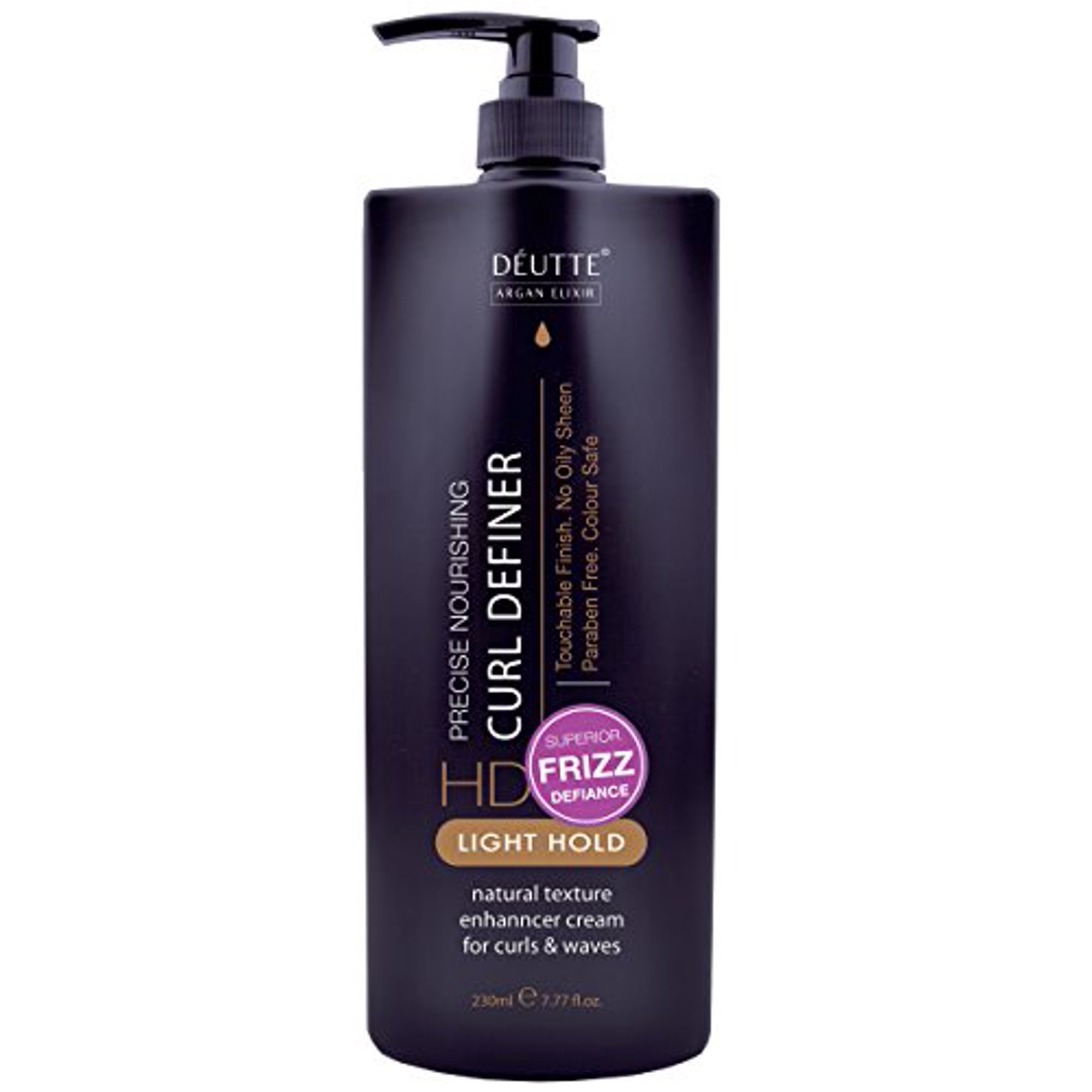 Deutte Argan Curl Definer Light Curl Cream For Curly Hair 8 Oz