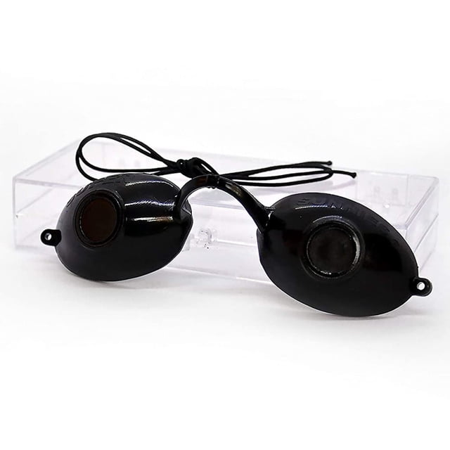 Gafas de Bronceado Super Sunnies Protección UV para Ojos Negro