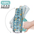 thumbnail image 6 of Stylish Dog Pattern Travel Mug - 40oz Leakproof Tumbler with Straw & Handle - Ideal Gift for Women Who Love Puppies, 6 of 7