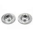 thumbnail image 2 of Power Stop EBR842XPR Evolution Drilled & Slotted Rotors -Front, 2 of 4