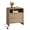 Caramel, variant on UZUGUL 2-Pack Caramel Arc Rattan Nightstand, 2 Drawers + Open Shelf, Charging Station (2AC+USB+Type-C)