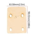 thumbnail image 5 of Guitar Neck Wood Guitar Neck Solid Maple Guitar Neck Protections 0.25, 0.5, 1 Degree Guitar Neck Plate Tool, 5 of 9