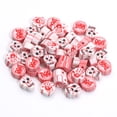 thumbnail image 5 of 20/50/100 cuentas espaciadoras de arcilla polimérica con forma de calavera para Halloween, para hacer joyas, decoración, pulseras, collares, accesorios de bricolaje, 5 of 5