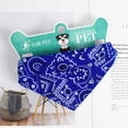 thumbnail image 3 of Conjunto de 4 collares tipo bandana para perros con hebilla ajustable - Para perros y gatos pequeños - Talla M, 3 of 5