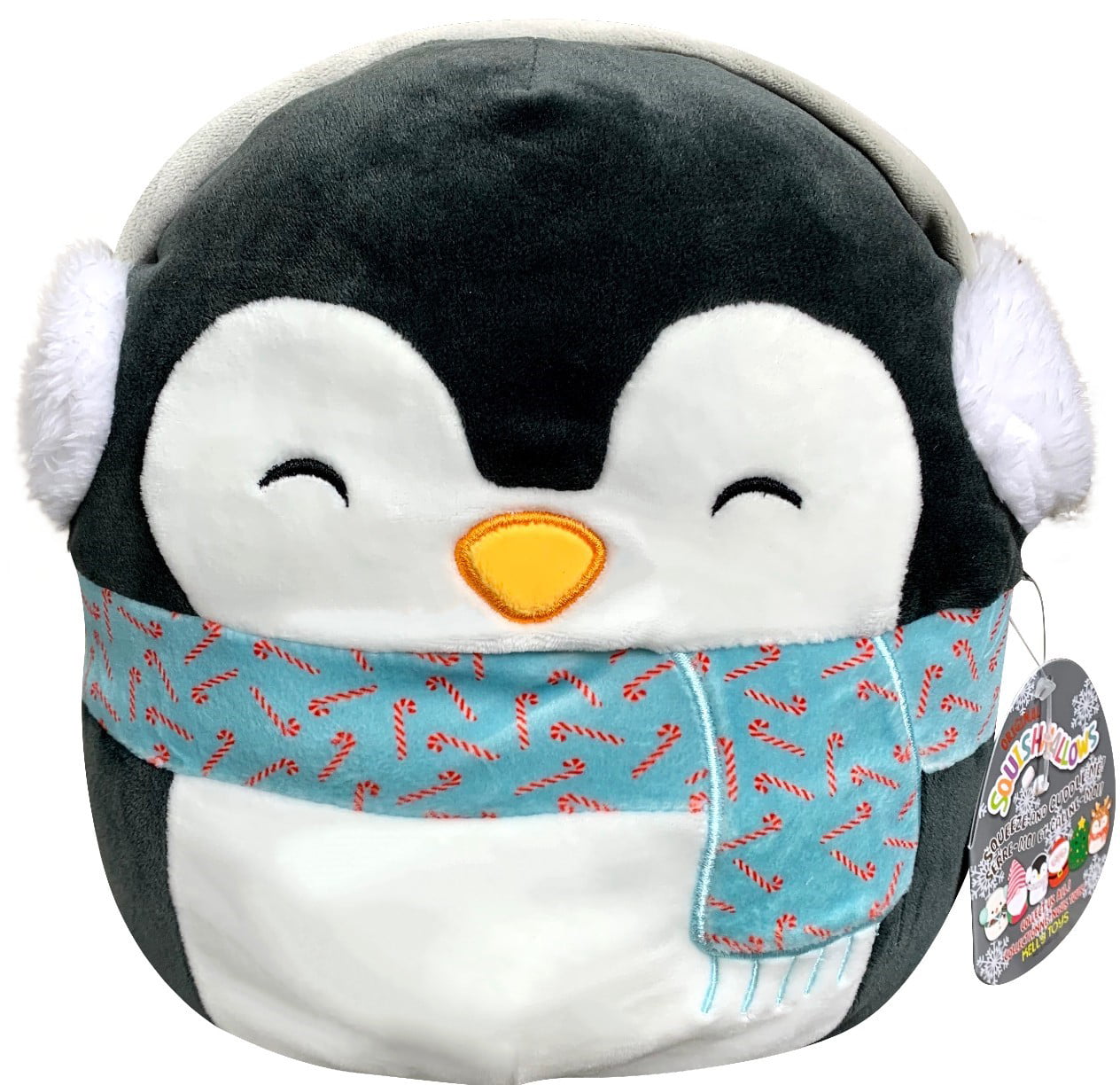 Kellytoy Squishmallow 2020 Christmas Luna the Penguin 12/" Plush Doll Toy