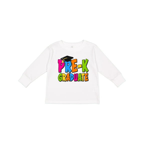 Inktastic Pre-k Graduate Boys or Girls Long Sleeve Toddler T-Shirt