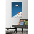 thumbnail image 2 of NFL Denver Broncos - S. Preston Mascot Miles 20 Wall Poster with Pushpins, 22.375" x 34", 2 of 6