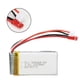 thumbnail image 4 of Batería de repuesto universal 7,4 V 1500 MAH accesorio apto para helicóptero de control remoto WLtoys V913, 4 of 10