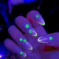 thumbnail image 2 of 5 hojas de luminosa ración de uñas, 3D para ración de uñas de , calcomanía uñas, herramientas de Colcomx 3D pegatinas de arte de uñas, 2 of 8