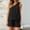 Black, variant on Idoravan Women Sets Clothing Clearance Women Casual Summer Short One Shoulder Sleeveless Tops and Shorts Two Pieces Set Suit