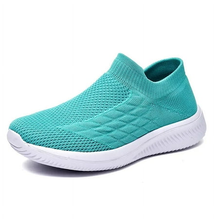 

Women‘s Casual Sneakers Breathable Lightweight Running Shoes Comfortable Slip-on Walking Shoes