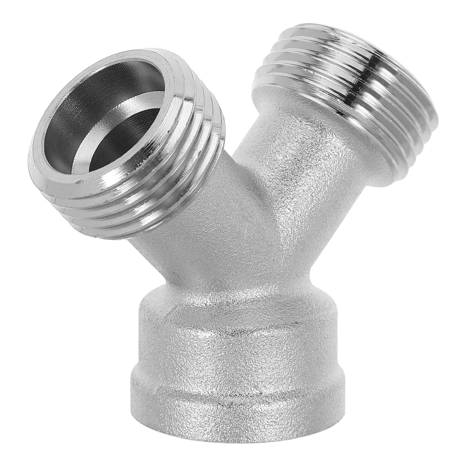 Divisor Y de manguera de jardín Phenofice, conector de cobre para manguera de lavadora 6