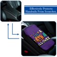 thumbnail image 5 of Halloween Furry Printed Armrest Cover Mat Car Armrest Accessory Soft Comfortable 12.5x8.2 Inch, 5 of 6