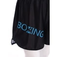 thumbnail image 6 of Hansber Kids Boys Muay Thai Boxing Shorts BJJ Grappling Kickboxing Training Trunks Gym Workout Shorts Sky Blue 8, 6 of 7