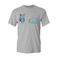 thumbnail image 1 of Randy Otter Bat DT Adult T-Shirt Tee, 1 of 2
