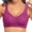 A1_Hot Pink, variant on VISALY Women's Lift Bust Shaping Jelly Bra Plus Size Seamless Push Up Bralette Soft Comfortable Wireless Full Coverage Supportive Sleep T-Shirt Brassiere Full Support Minimizer Bra Blue L