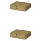 thumbnail image 1 of Toystoory Cesta de mimbre de ratán tejida a mano, juguetes, papelería, caja de almacenamiento para aperitivos, decoración de , suministros Color primario 2Conjunto, 1 of 6