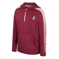 thumbnail image 2 of Youth Colosseum Garnet Florida State Seminoles Lumen Long Sleeve Quarter-Zip Hooded Windshirt, 2 of 3