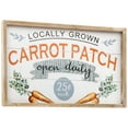 thumbnail image 3 of Northlight Carrot Patch Wooden Wall Sign - 15.75", 3 of 6