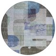 thumbnail image 2 of Addison Rugs Chantille Indoor/Outdoor Transitional Modern Blue Washable Round Rug, 8' x 8', 2 of 6