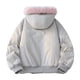 thumbnail image 2 of Ceisia Men's Outdoor Sports Jacket Hooded Long Sleeve Summer Loose Fit with Zipper Gift, 2 of 6