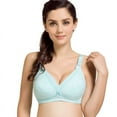 thumbnail image 2 of Nursing Bra, Cotton Wireless Bra Women's Sleeping Maternity Bra Breastfeeding Bra, 2 of 3