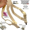 thumbnail image 3 of Holdup Maternity Undergarment side-clip Suspenders with Patented No-slip metal clips, 3 of 4