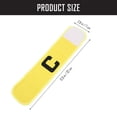 thumbnail image 3 of 3Pcs Portable Captain Bands Professional Football Armbands Elastic Soccer Armbands, 3 of 8