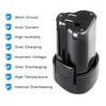 thumbnail image 4 of NEW 2pack 3000mAh 12V Battery for Worx WA3503 WA3504 WA3505 RK2514K2 WA3713, 4 of 7