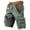 Camouflage Green-T7, variant on American Flag Shorts for Men Patriotic Printed Distressed Washed Shorts with Pocket Outdoor Hiking Fishing Military Cargo Shorts We the People Independence Day Patriotic Shorts,Brown S