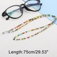 thumbnail image 4 of Unique Bargains 1 Pc Eyeglass Chain Glasses Chain Beaded Pattern 75cm L Yellow, 4 of 5