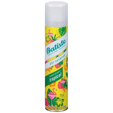 Batiste Dry Shampoo, Tropical Fragrance, 6.73 fl. (Best Dry Shampoo No White Residue)