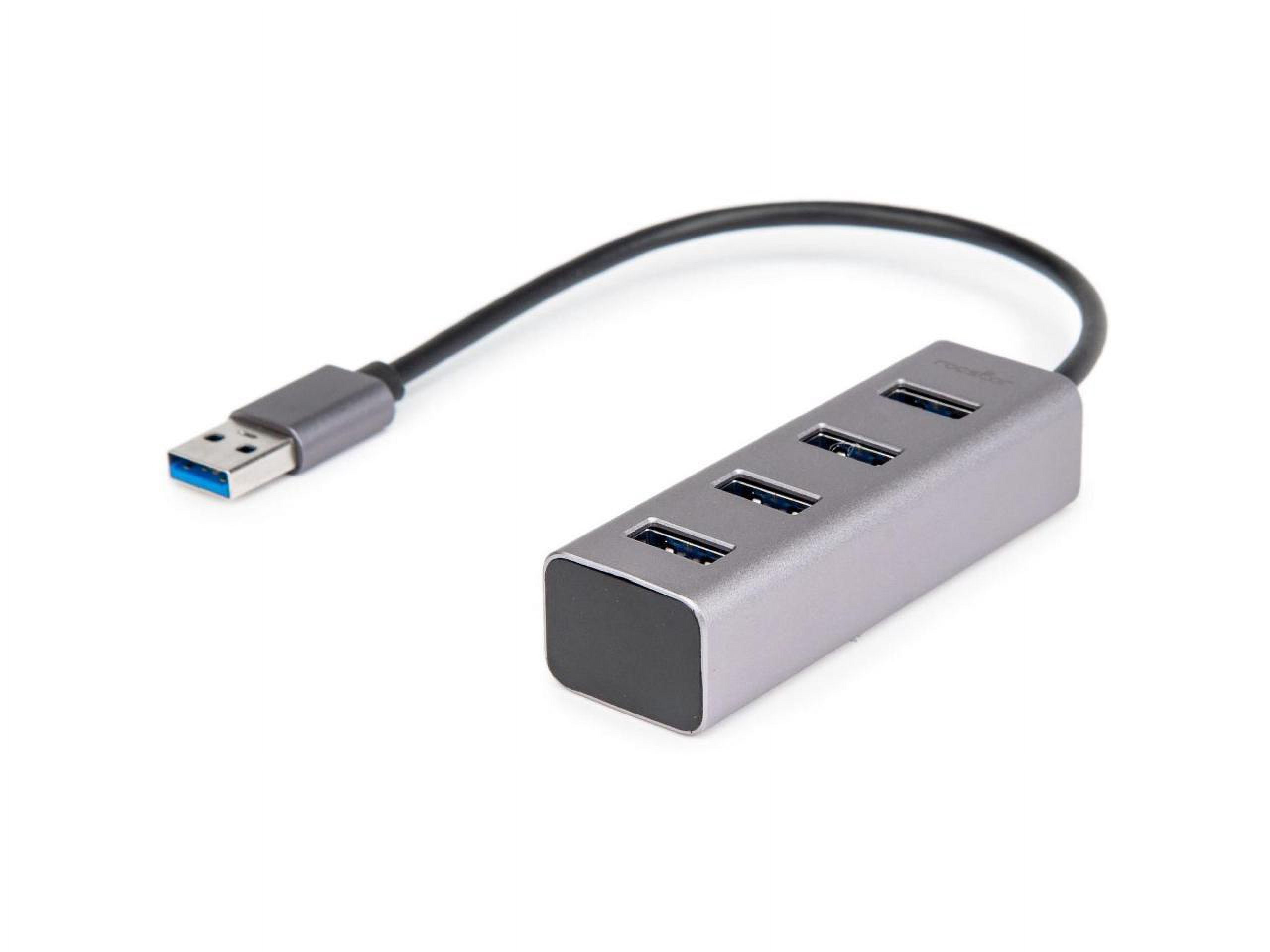 Rocstor Portable 4 Port Hub USB-A to 4x USB-A SuperSpeed USB 3.0