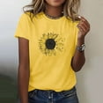 thumbnail image 4 of Blouses pour Femmes,Shorts pour Femmes,Blouse à Manches Courtes Imprimée pour Femmes, T-Shirt Drôle à Col Rond,Blouses pour Femmes Mode,Blouses à Manches Courtes pour Femmes, 4 of 5