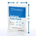 thumbnail image 5 of CareStock Instant Cold Pack, Disposable, 5 in. x 7 in., 1 Count, 24 Packs, 24 Total, 5 of 6