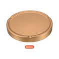 thumbnail image 4 of Uxcell 5" Ceramic Round Planter Saucer Flower Pot Drip Tray Coaster, Gold 2 Pack, 4 of 6