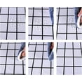 thumbnail image 5 of Happon Waterproof Tablecloth, Checkered Rectangle Oil Spill Proof Table Cloth, Wipeable Table Covers for Dining, Camping, Picnic, Parties - 54x35 Inch, White Checkered, 5 of 7