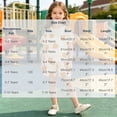thumbnail image 3 of ITSAME Girls Outfit Sets Cartoon Print Crewneck T-Shirt & Shorts 2-Piece Kids Loose Casual Clothes Brown Size 2T, 3 of 7