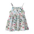 thumbnail image 2 of LOVZFMLL Robe Princesse à Manches Courtes et Col Rond Longueur Genou pour Filles, 2 of 3