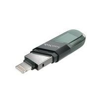 SanDisk® Phone Drive Flip 256GB USB Flash Drive for iPhone**, Lightning and USB 3.1, gen 1