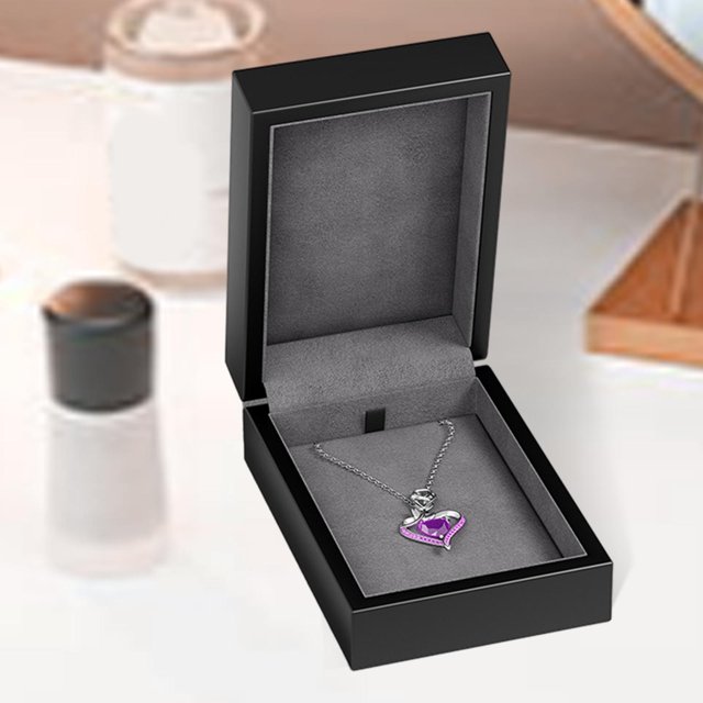 Caja de Almacenamiento de Joyas, , Retro, , Portátil, Mate, para Regalos, Organizador de Estuches para Cumpleaños, Mujeres, Novia, Esposa Para colgante Salvador Organizador de joyas