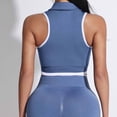thumbnail image 4 of Hessimy Two Piece Casual Workout Sets for Women Athletic 2 Piece Summer Outfits Lounge Matching Sets Clothing(Blue,M), 4 of 8