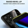 thumbnail image 4 of SaniMore Case for Samsung Galaxy S23 Ultra 6.8" 2023, Transparent Glass & TPU Bumpers 3-Layer Shock Absorbing Lightweight Marble Glass Full Body Protective Shell for Samsung S23 Ultra, Emerald Green, 4 of 10