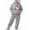 Gray, variant on Auroural Toddler Boys Clothes 2T 3T 4T 5T Winter Long Sleeved Set For Boys And Girls Hoodie Set For Children Hooded Sweatshirt Set For Children Two-piece Sweatshirt Sets Black 3 Years