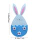 thumbnail image 3 of Fiudx Bolsas para Utensilios de Pascua, Diseño de Conejito, Bonita Decoración de Mesa, Soporte Multiusos para Tenedores, Cuchillos y Cucharas, Perfecto para Pascua, Fiestas o Reuniones Familiares, Ju, 3 of 6