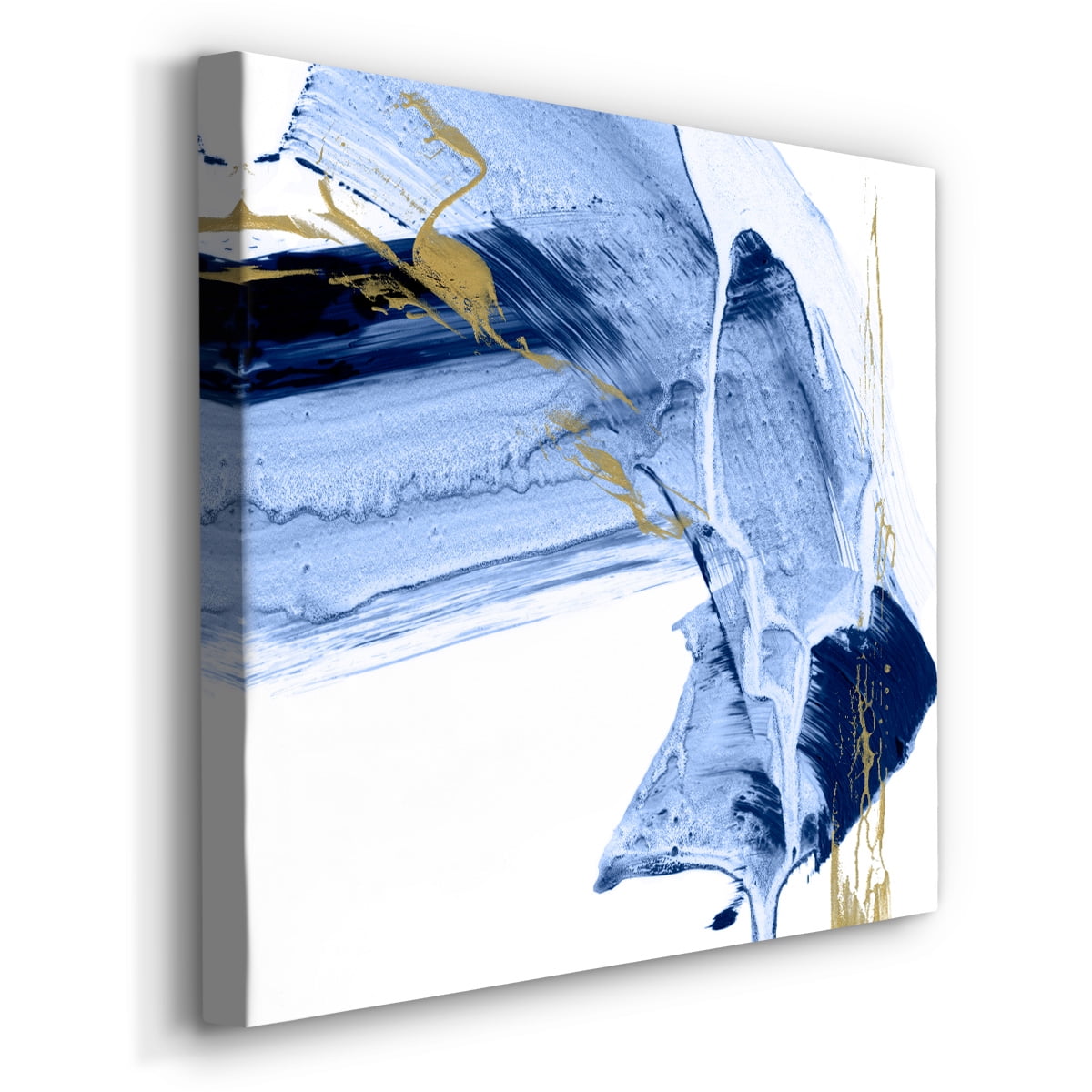Wexford Home Golden Current I-Premium Gallery Wrapped Canvas, 40" x 40" - Ready to Hang