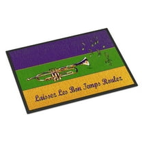 Carolines Treasures 8382JMAT Mardi Gras Indoor or Outdoor Doormat, 24" x 36", Multicolor