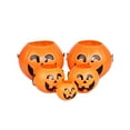 thumbnail image 2 of Halloween Pumpkin Bucket Funny Tricky Children's Portable Candy Pumpkin Bucket Gift Bucket 1Piece Halloween Props Pumpkin Bucket Size S/M/L Orange, 2 of 13