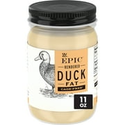 EPIC Rendered Duck Fat, Keto Friendly, Gluten Free, 11 oz Jar