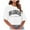 White, variant on Blmnix Red Tops for Women Short Sleeve Summer Casual Letter Crew Neck Crop Los Angeles Tops for Teen Fasion